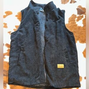 Black Corduroy Vest